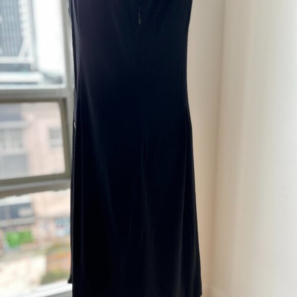 Sandro Black Tribeca Dress Size US 8/Medium - Picture 5 of 8